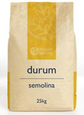 Semolina Durum 25kg - Click for more info