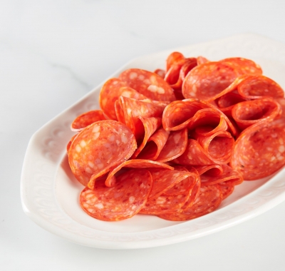 Pepperoni Mild Sliced 4x1kg - Click for more info