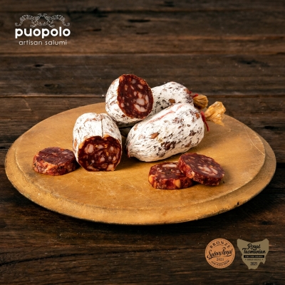 Salami Bocconcini Hot ~ Puopolo - Click for more info