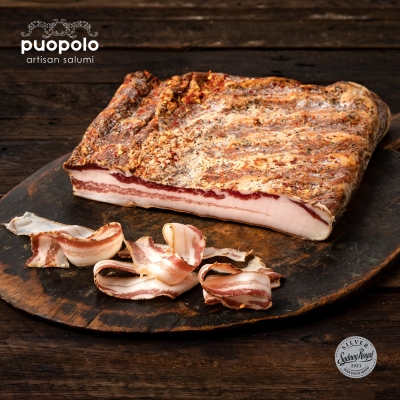 Pancetta Flat Puopolo - Hot - Click for more info