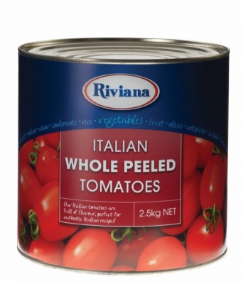 Tomato Whole Peeled 2.5kg - Click for more info