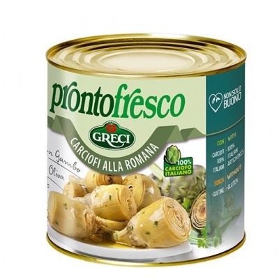 Artichoke With Stem in Olive Oil 2.5kg - Click for more info